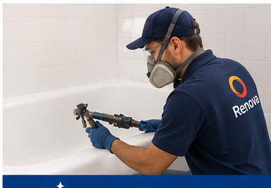 Bathroom and tub reglaze services
